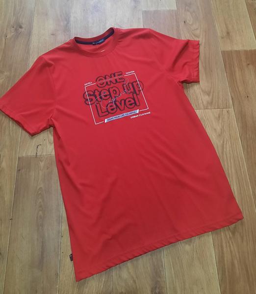 Футболка Mary Poppins (M-2XL) 7478 red (лето)