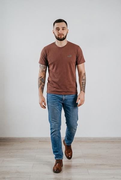 Футболка Sport style (56-64) 01-1 brown (лето)