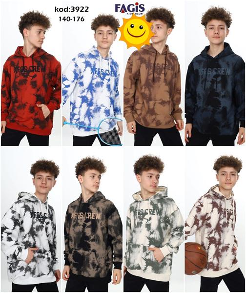 Худи Meloria (10-14) 3922 black-beige (деми)