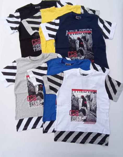 Футболка Meloria (6-9) 9831 grey (лето)