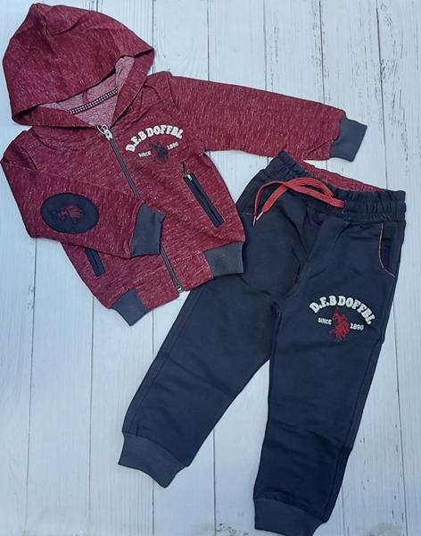 Костюм спорт Meloria (5-8) ML4863 wine (деми)