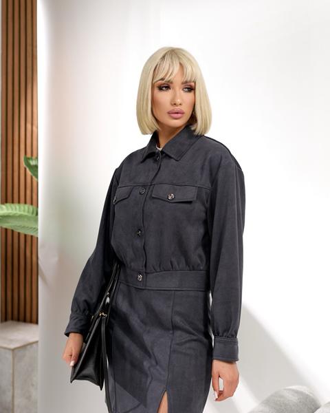 Костюм Deliv (S-L) 161 d.grey (деми)