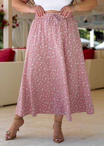 Юбка Deliv (44-58) 603 pink (лето)