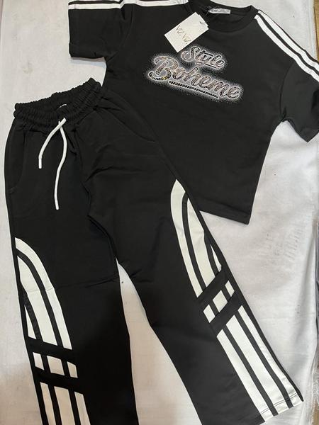 Костюм Zayka (128-176) ZA2513 black (лето)