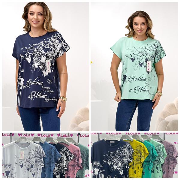 Футболка Lola (50-52) LL606 mix (лето)