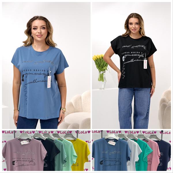 Футболка Lola (50-52) LL607 mix (лето)