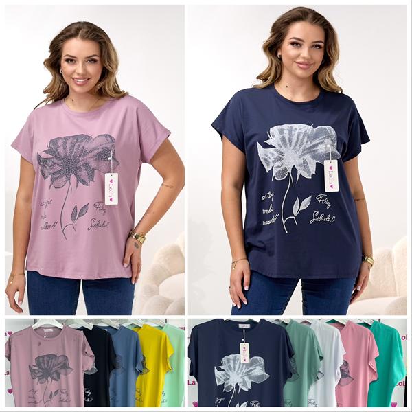 Футболка Lola (50-52) LL609 mix (лето)