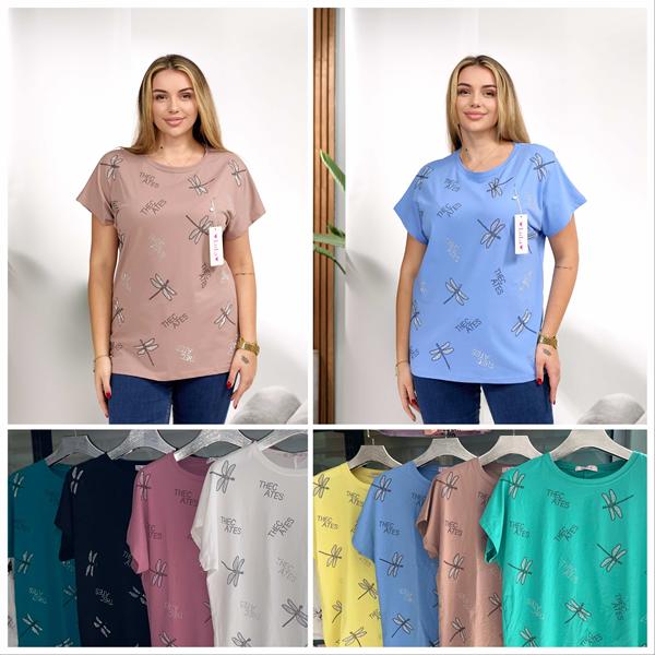 Футболка Lola (50-52) LL614 mix (лето)