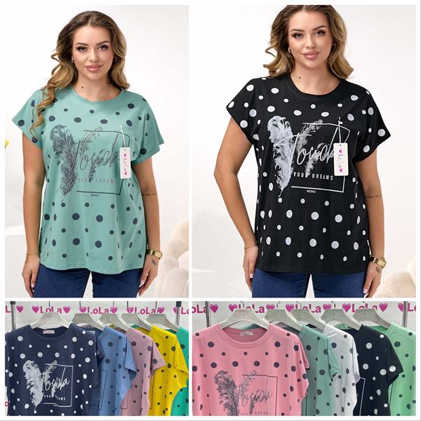 Футболка Lola (50-52) LL616 mix (лето)