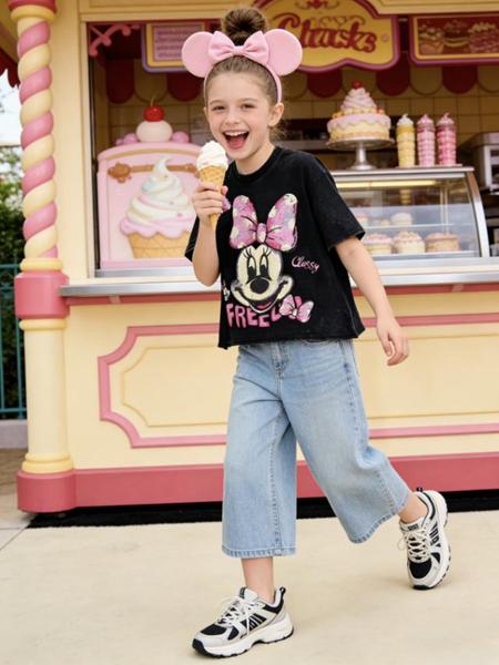 Футболка Yalisi (130-170) 26243 black (лето)