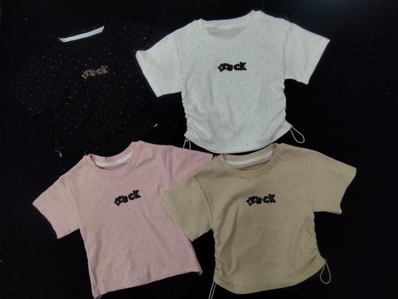 Футболка Yalisi (120-160) 5868 pink (лето)