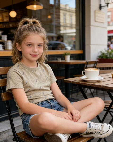 Футболка Yalisi (120-160) 5871 beige (лето)