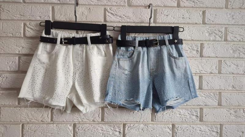 Шорты Yalisi (120-170) 9120 white (лето)