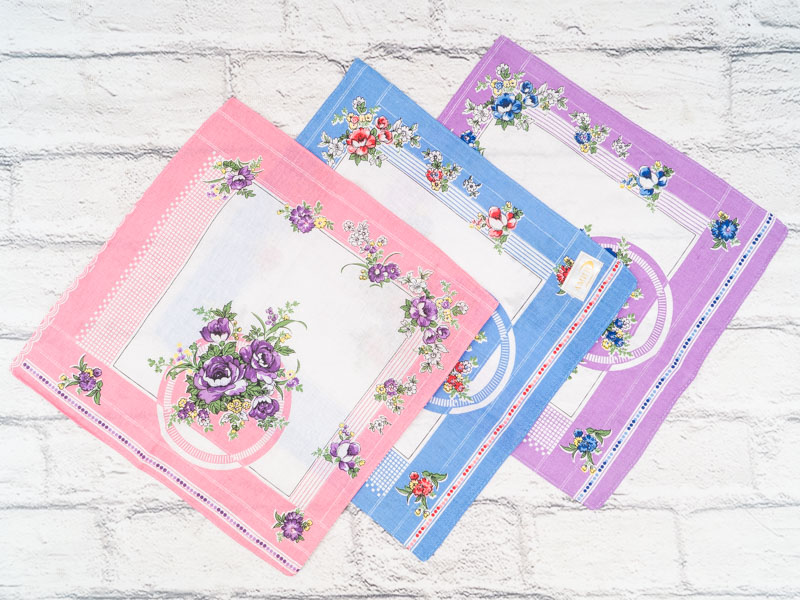 Носовой платок Shawls (30*30) P100 mix (лето)