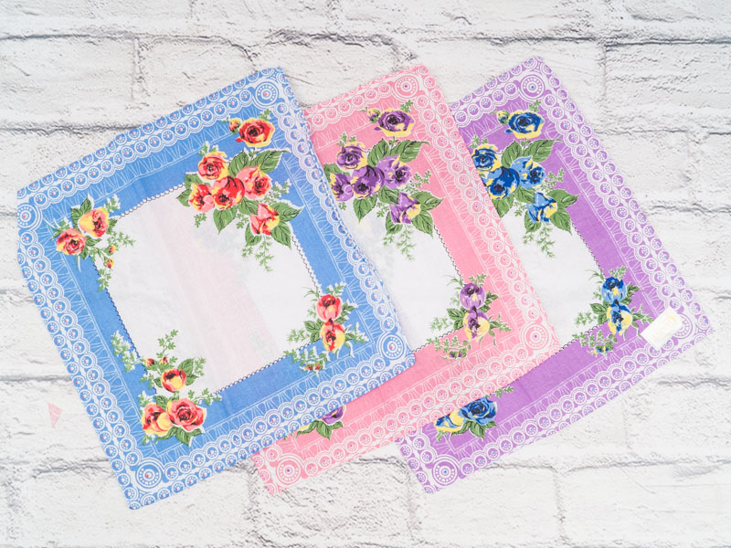 Носовой платок Shawls (30*30) P101 mix (лето)