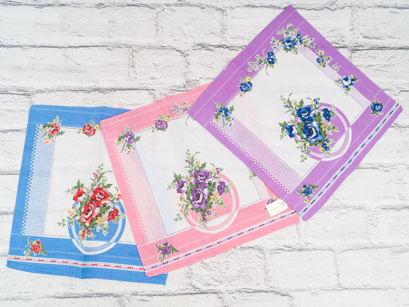 Носовой платок Shawls (30*30) P103 mix (лето)