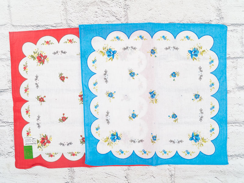 Носовой платок Shawls (31*31) P125 mix узбек (лето)