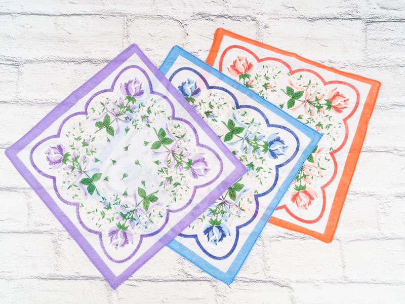 Носовой платок Shawls (30*30) P69 mix (лето)