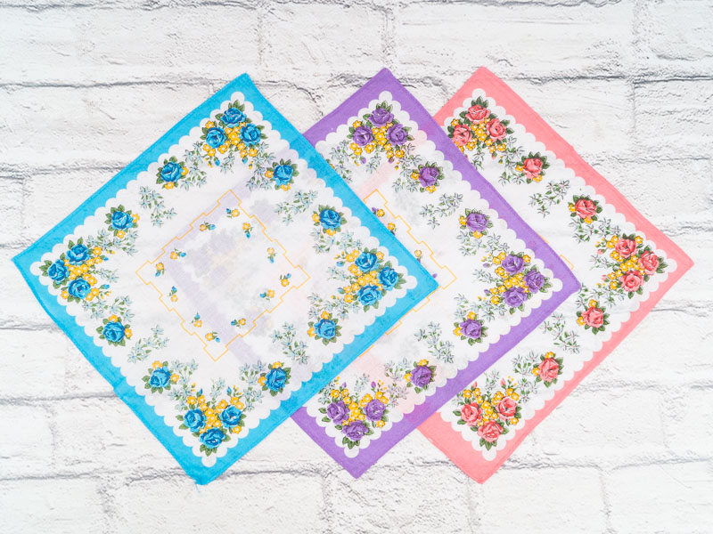 Носовой платок Shawls (30*30) P71 mix (лето)