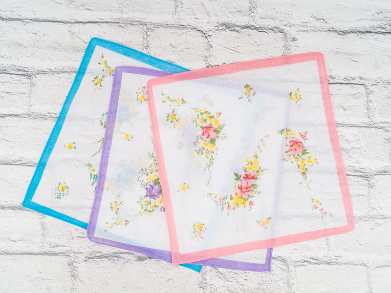 Носовой платок Shawls (30*30) P74 mix (лето)