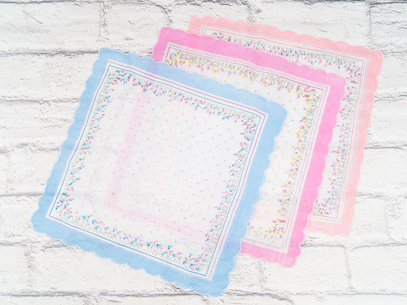 Носовой платок Shawls (30*30) P76 mix (лето)