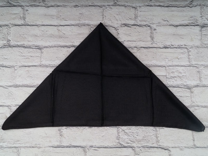 Платок Shawls (72*72) P136 платок black (деми)