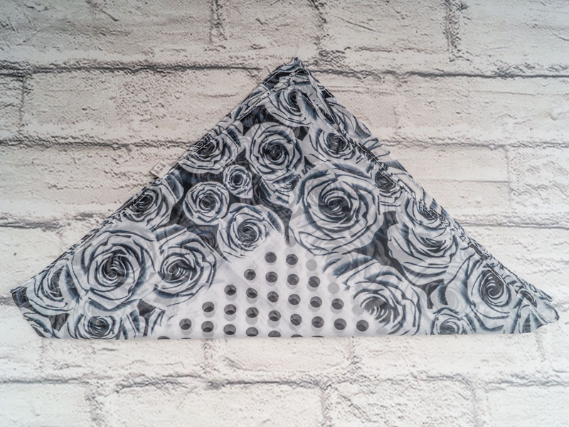 Платок Shawls (72*72) P227 black (деми)