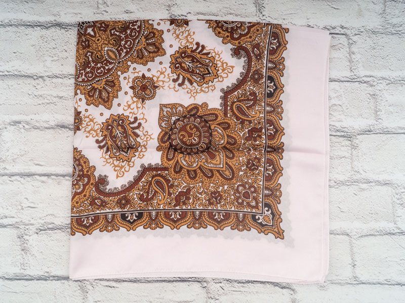 Платок Shawls (72*72) P231 brown (деми)