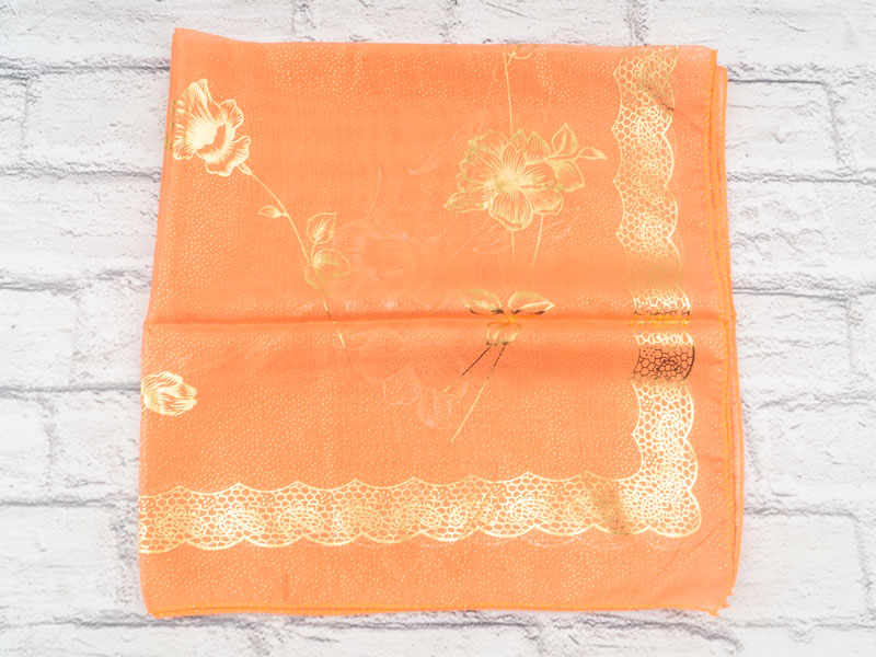 Платок Shawls (72*72) P240 orange (деми)