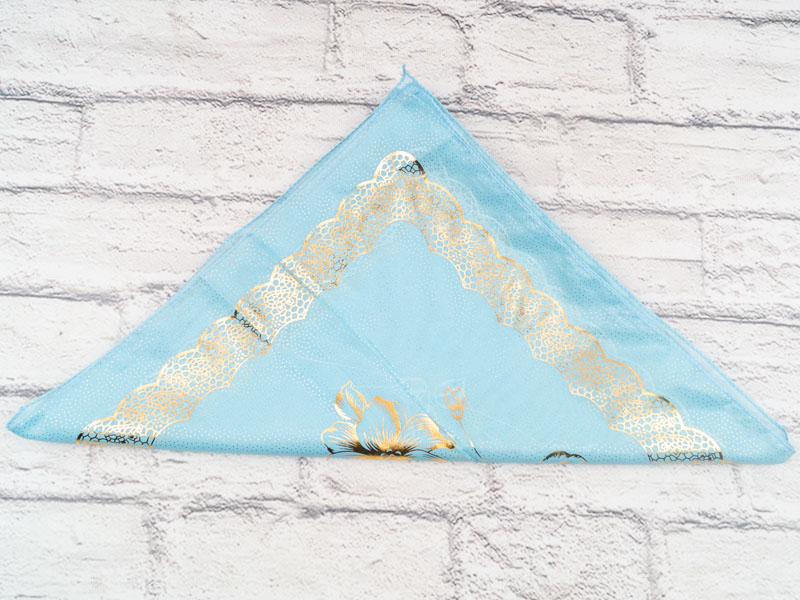 Платок Shawls (72*72) P245 l.blue (деми)