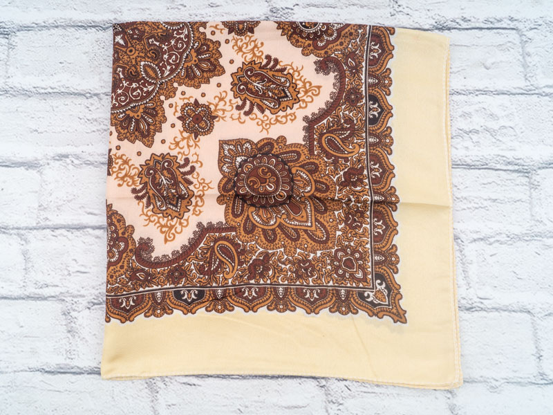 Платок Shawls (72*72) P248 brown (деми)