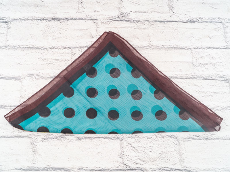 Платок Shawls (72*72) P254 green (деми)