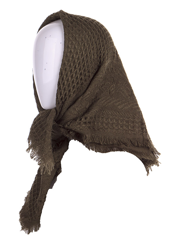 Платок Shawls (80*80) P255 khaki (деми)