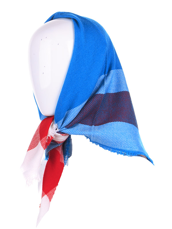 Платок Shawls (80*80) P297 navy (деми)