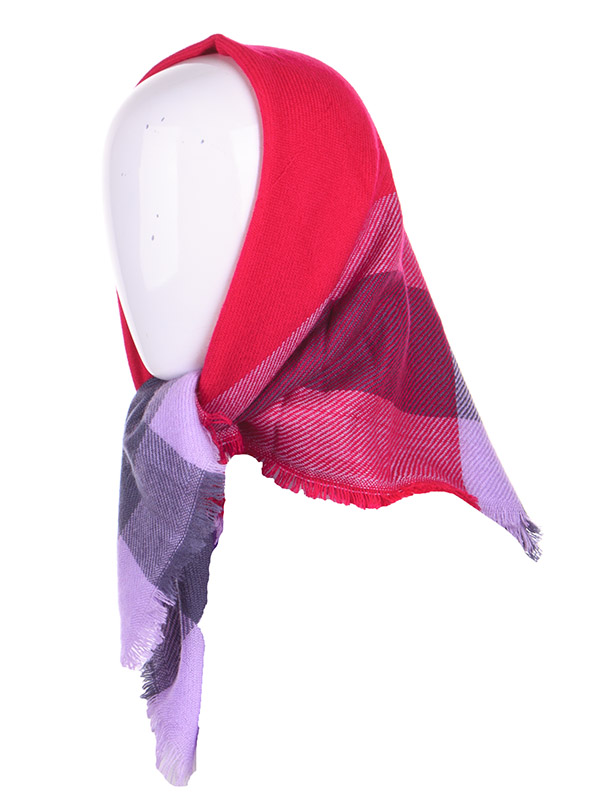 Платок Shawls (80*80) P298 pink (деми)