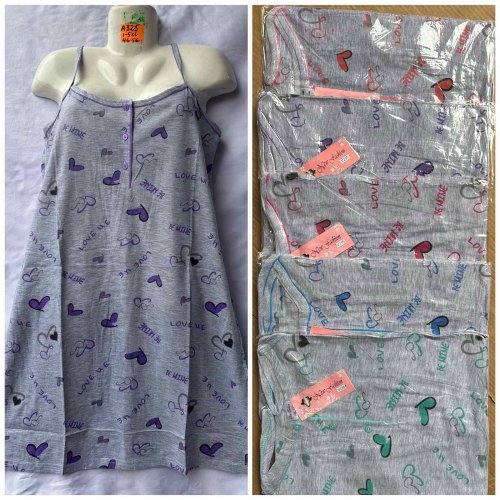 Ночнушка HomeWear (46-58) A235 mix (лето) HomeWear A235 mix