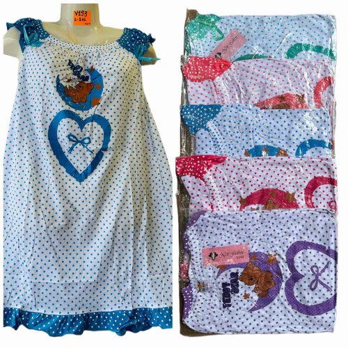 Ночнушка HomeWear (2XL-3XL) V139 mix (лето) HomeWear V139 mix