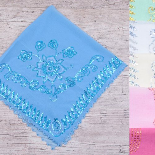 Платок Shawls (78*78) ES003 mix (деми) Shawls ES003 mix