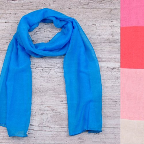 Шарф Shawls (180*50) ES010 mix (деми) Shawls ES010 mix