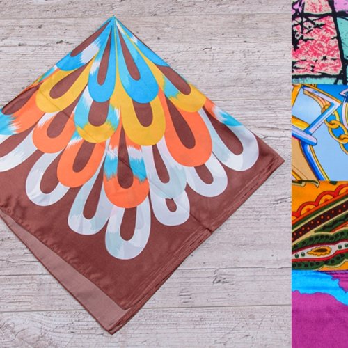 Платок Shawls (89*89) ES021 mix (деми) Shawls ES021 mix