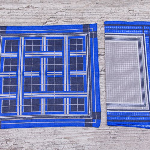 Носовой платок Shawls (31*29) ES031 blue (деми) Shawls ES031 blue