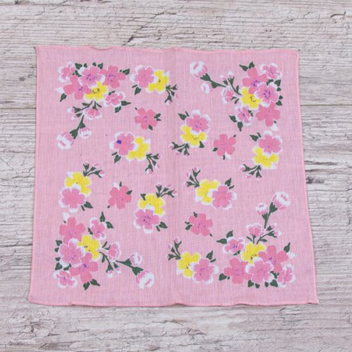 Носовой платок Shawls (30*30) ES032 pink (деми) Shawls ES032 pink