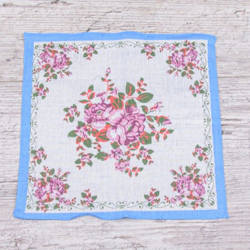 Носовой платок Shawls (30*30) ES034 blue (деми) Shawls ES034 blue