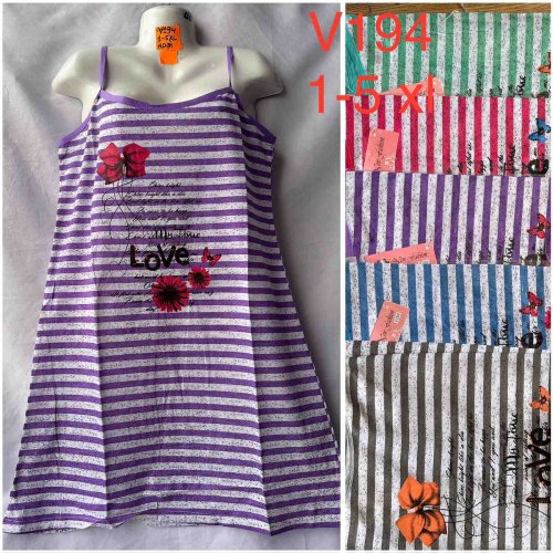 Сарафан HomeWear (XL-5XL) V194 mix (лето) HomeWear V194 mix