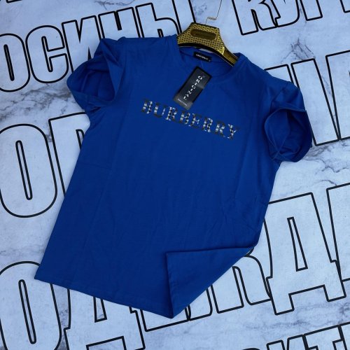 Футболка Sport style (S-2XL) SS41 blue (лето) Sport style SS41 blue