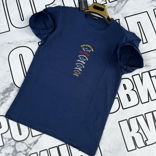 Футболка Sport style (S-2XL) SS49 navy (лето) Sport style SS49 navy