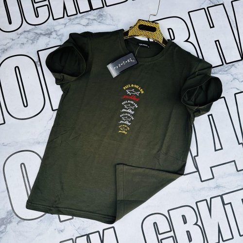 Футболка Sport style (S-2XL) SS51 khaki (лето) Sport style SS51 khaki