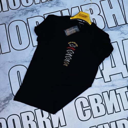 Футболка Sport style (S-2XL) SS57 black (лето) Sport style SS57 black