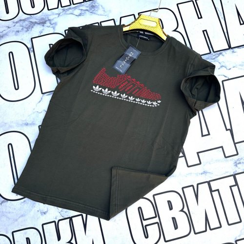 Футболка Sport style (S-2XL) SS59 d.grey (лето) Sport style SS59 d.grey