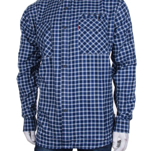 Рубашка Logaster (6XL-10XL) A167 blue (деми) Logaster A167 blue
